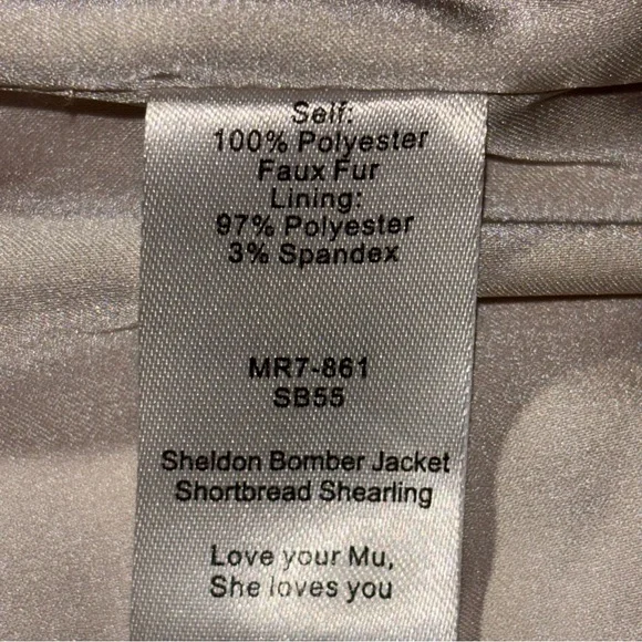 Show Me Your Mumu Kassidy Faux Fur Sherpa Zip Front Jacket - Picture 10 of 16